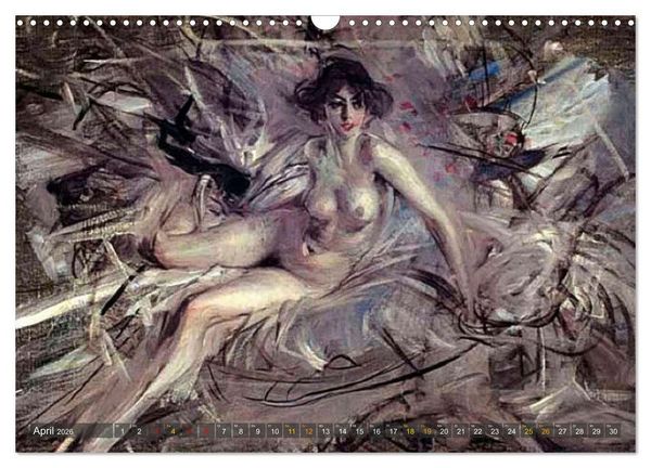 Produktbild: Liegende Sch&ouml;nheiten (Wandkalender 2026 DIN A3 quer), CALVENDO Monatskalender