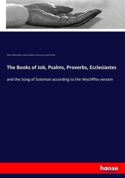 Produktbild: The Books of Job, Psalms, Proverbs, Ecclesiastes