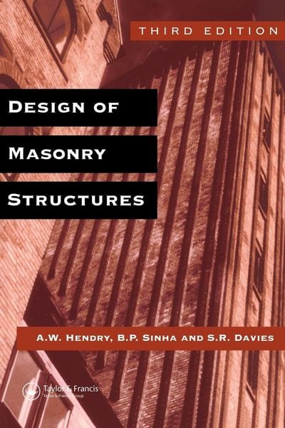 Produktbild: Design of Masonry Structures