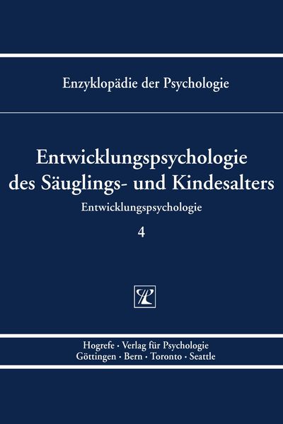Produktbild: Entwicklungspsychologie des S&auml;uglings- und Kindesalters