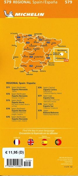 Produktbild: Michelin Balearen (Mallorca, Ibiza, Menorca)