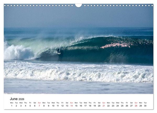 Produktbild: SURFERS AND WAVES (Wall Calendar 2026 DIN A3 landscape), CALVENDO 12 Month Wall Calendar