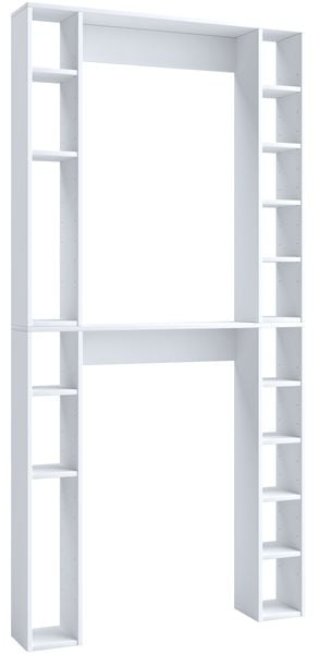 Holz Wandregal Überbau WC Bad Regal Tinol XL