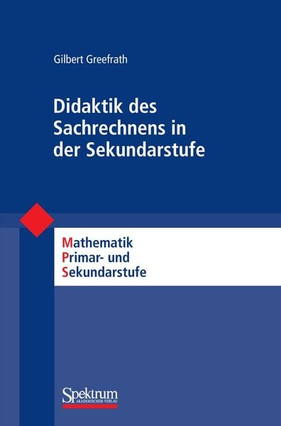 Produktbild: Didaktik des Sachrechnens in der Sekundarstufe