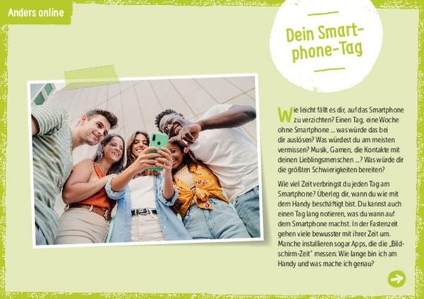 Produktbild: 7 Wochen anders: ein Fastenkalender f&uuml;r Jugendliche von Aschermittwoch bis Ostern