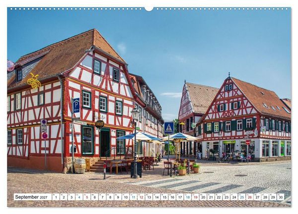 Produktbild: Seligenstadt - Die Stadt mit Geschichte und Flair (Wandkalender 2027 DIN A2 quer), CALVENDO Monatskalender