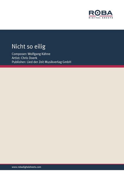 Produktbild: Nicht so eilig