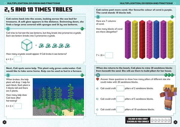 Produktbild: Minecraft Maths Ages 6-7