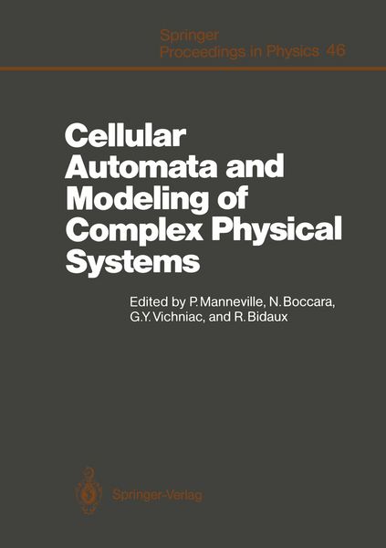 Produktbild: Cellular Automata and Modeling of Complex Physical Systems