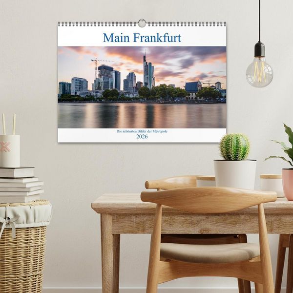 Produktbild: Main Frankfurt (Wandkalender 2026 DIN A3 quer), CALVENDO Monatskalender