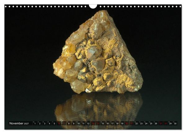 Produktbild: Mineralien (Wandkalender 2027 DIN A3 quer), CALVENDO Monatskalender