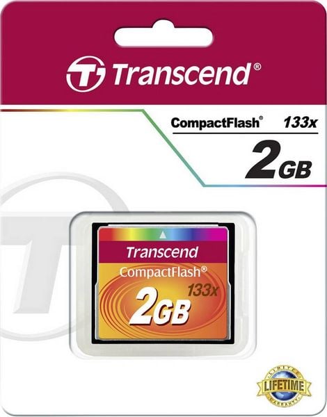 Produktbild: Transcend Standard 133x CF-Karte 2 GB