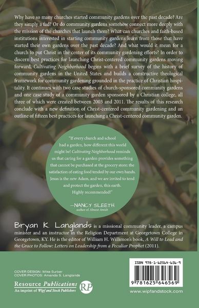 Produktbild: Cultivating Neighborhood