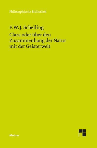 Produktbild: Clara oder &uuml;ber den Zusammenhang der Natur mit der Geisterwelt