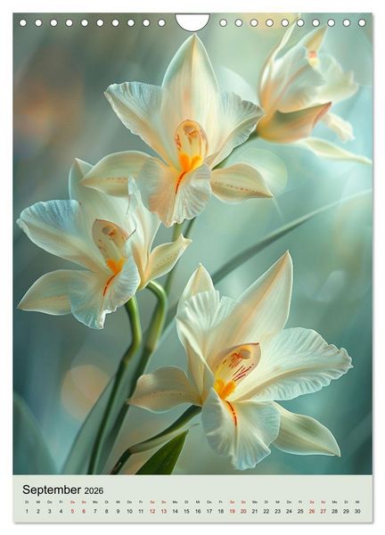 Produktbild: Orchideen Poesie (Wandkalender 2026 DIN A4 hoch), CALVENDO Monatskalender