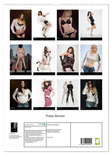 Produktbild: Pretty Women (hochwertiger Premium Wandkalender 2026 DIN A2 hoch), Kunstdruck in Hochglanz