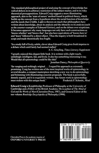 Produktbild: Knowledge and the State of Nature