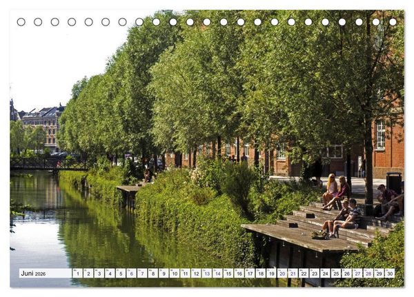 Produktbild: Aarhus: Stadt des L&auml;chelns - Kulturhauptstadt D&auml;nemarks (Tischkalender 2026 DIN A5 quer), CALVENDO Monatskalender