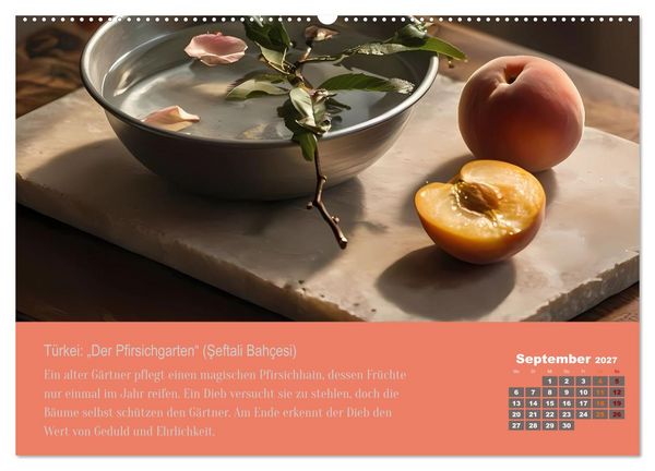 Produktbild: 12 M&auml;rchen unserer Welt (hochwertiger Premium Wandkalender 2027 DIN A2 quer), Kunstdruck in Hochglanz