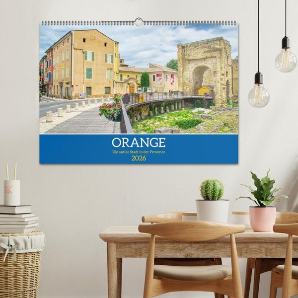 Produktbild: Orange - Die antike Stadt in der Provence (Wandkalender 2026 DIN A2 quer), CALVENDO Monatskalender
