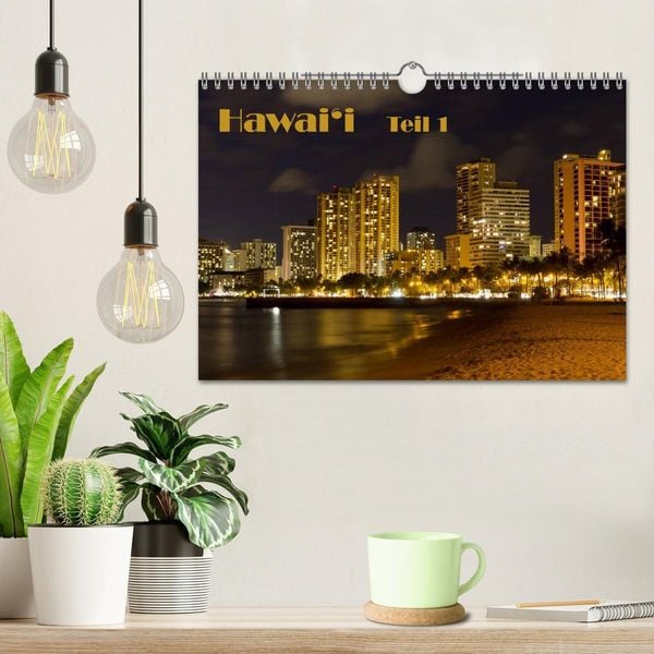 Produktbild: Hawai'i - Teil 1 (Wandkalender 2026 DIN A4 quer), CALVENDO Monatskalender