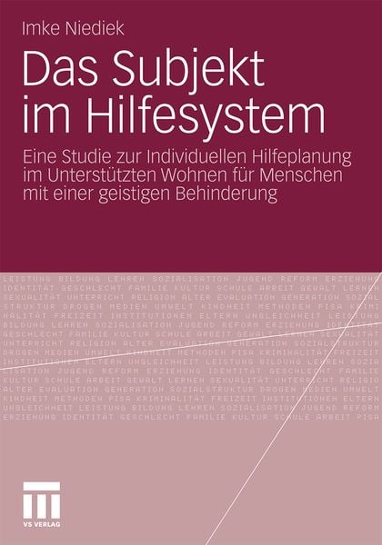 Produktbild: Das Subjekt im Hilfesystem