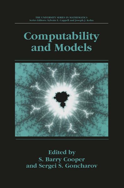 Produktbild: Computability and Models