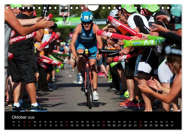 Produktbild: TRIATHLON 2026 (Wandkalender 2026 DIN A4 quer), CALVENDO Monatskalender