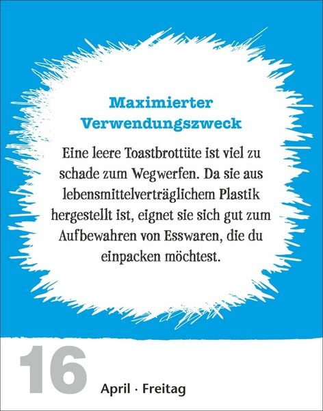 Produktbild: Lifehacks Tagesabrei&szlig;kalender 2027 - Der hilfreichste Kalender aller Zeiten