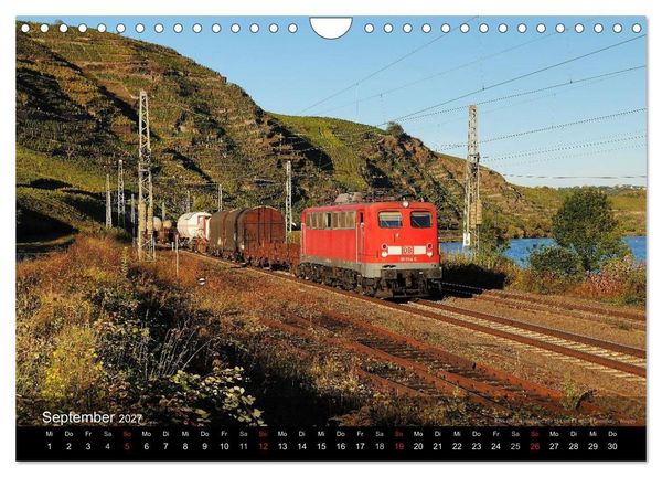 Produktbild: Eisenbahn in Mitteldeutschland (Wandkalender 2027 DIN A4 quer), CALVENDO Monatskalender