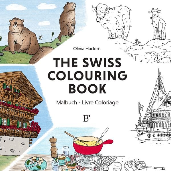 Produktbild: The Swiss Colouring Book