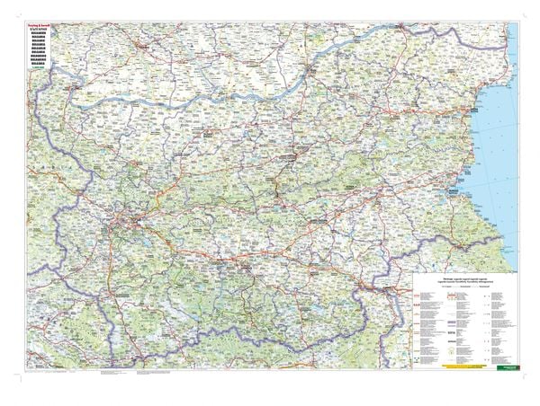 Produktbild: Bulgarien, Autokarte 1:400.000, freytag & berndt