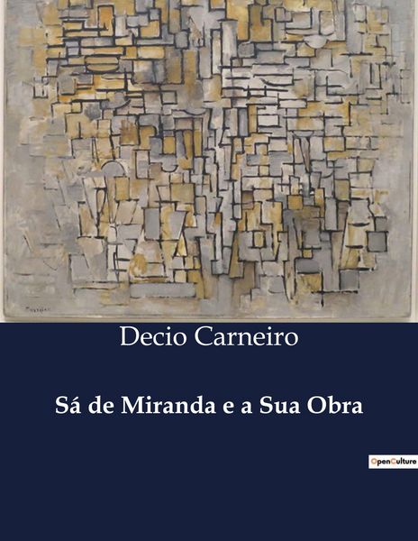 Produktbild: S&aacute; de Miranda e a Sua Obra