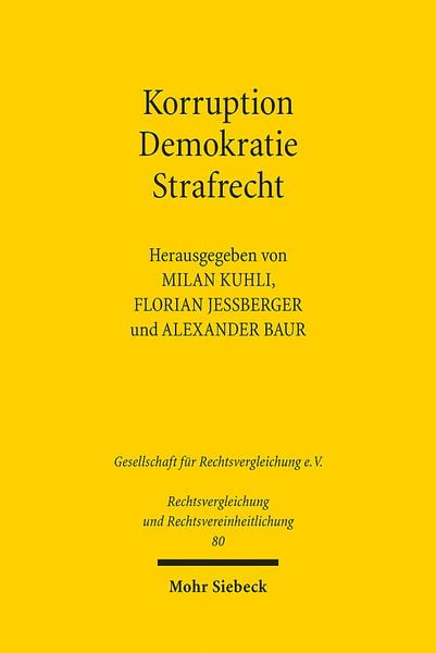 Produktbild: Korruption - Demokratie - Strafrecht