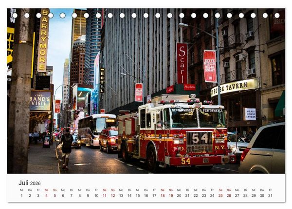 Produktbild: New York - Eine Weltstadt (Tischkalender 2026 DIN A5 quer), CALVENDO Monatskalender