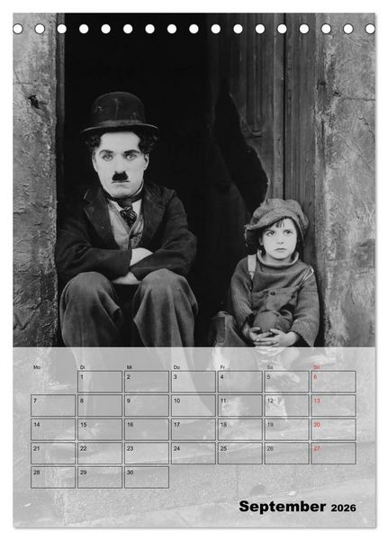Produktbild: Filmstars - Legenden der goldenen Filmjahre (Tischkalender 2026 DIN A5 hoch), CALVENDO Monatskalender