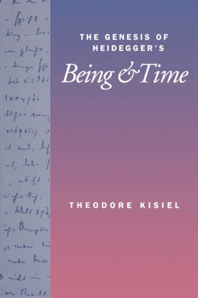 Produktbild: Kisiel, T: Genesis of Heidegger's Being and Time