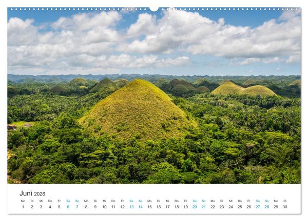 Produktbild: Philippinen - dem Paradies ganz nah (Wandkalender 2026 DIN A2 quer), CALVENDO Monatskalender
