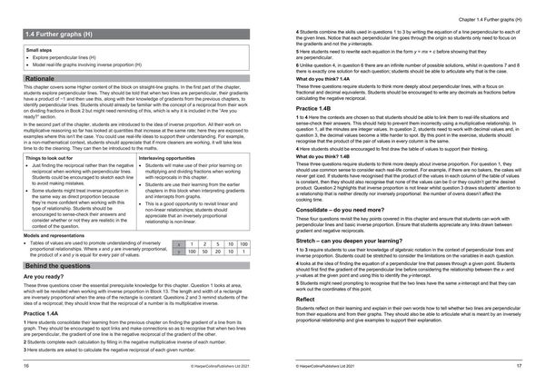 Produktbild: White Rose Maths - Key Stage 3 Behind the Questions Teacher Guide 3