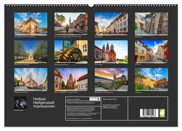 Produktbild: Heilbad Heiligenstadt Impressionen (hochwertiger Premium Wandkalender 2026 DIN A2 quer), Kunstdruck in Hochglanz