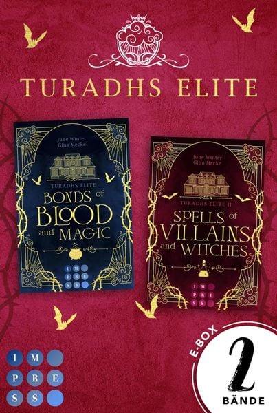 Produktbild: Turadhs Elite: Die magische Dark Academia Romantasy in einer E-Box! (Turadhs Elite)