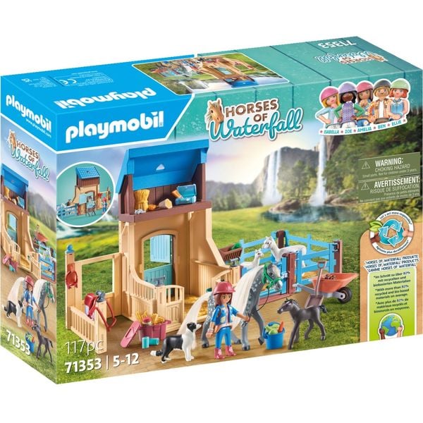 PLAYMOBIL 71353 - Horses of Waterfall - Amelia & Whisper mit Pferdebox