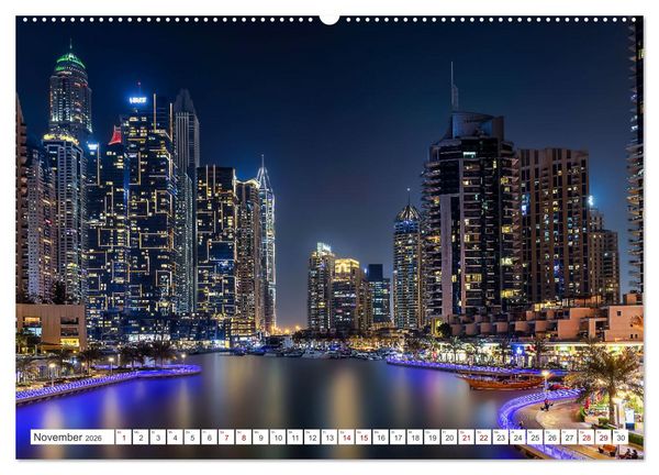 Produktbild: Dubai - Das achte Weltwunder (hochwertiger Premium Wandkalender 2026 DIN A2 quer), Kunstdruck in Hochglanz