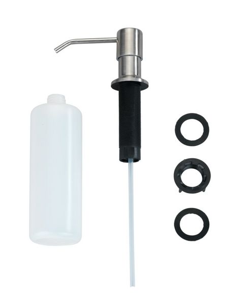 Produktbild: Einbau Seifen- und Sp&uuml;lmittelspender Mod. Monti, Seifendosierer, 400 ml