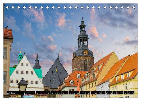 Produktbild: Lutherstadt Eisleben Impressionen (Tischkalender 2026 DIN A5 quer), CALVENDO Monatskalender