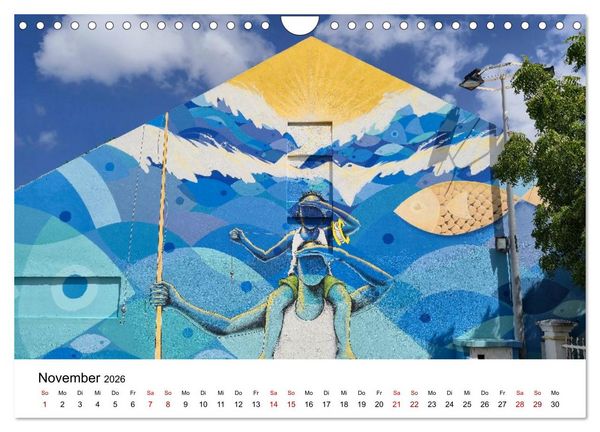 Produktbild: Willemstad - Die bunte Seite von Cura&ccedil;ao (Wandkalender 2026 DIN A4 quer), CALVENDO Monatskalender