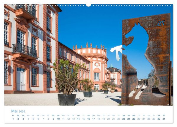Produktbild: Daheim in Wiesbaden (Wandkalender 2026 DIN A2 quer), CALVENDO Monatskalender