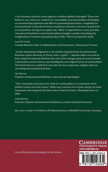 Produktbild: A Theory of World Politics