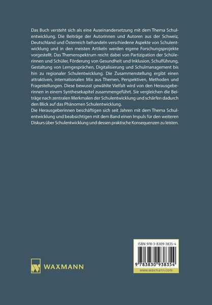 Produktbild: Dimensionen von Schulentwicklung