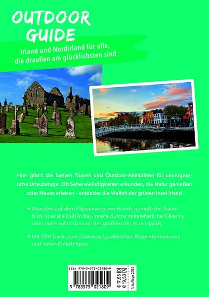 Produktbild: MARCO POLO OUTDOOR GUIDE Reiseführer Irland & Nordirland
